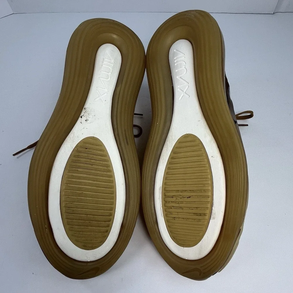 Nike Air Max 720 Wheat Black Club Gold Desert AO2924-700 Men's Size 9.5 Sneaker
